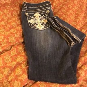 Bling pocket denim